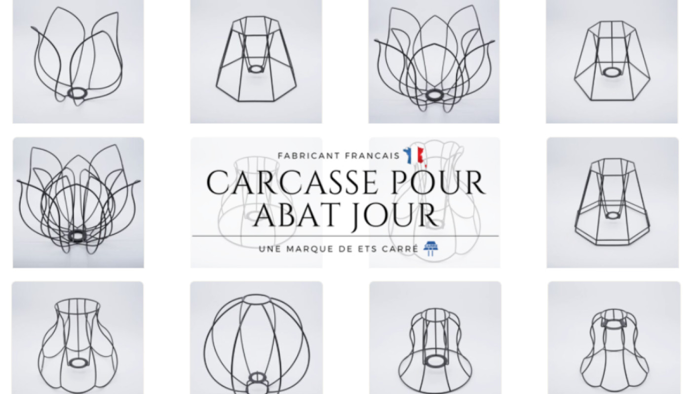 Ets CARRE, le meilleur grossiste de fourniture pour abat-jour de France