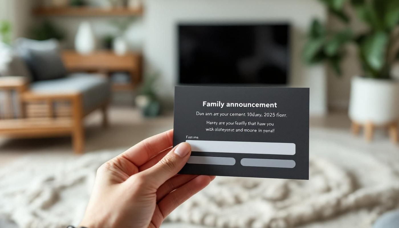 Comment les faire-part magnétiques renforcent les liens familiaux ?
